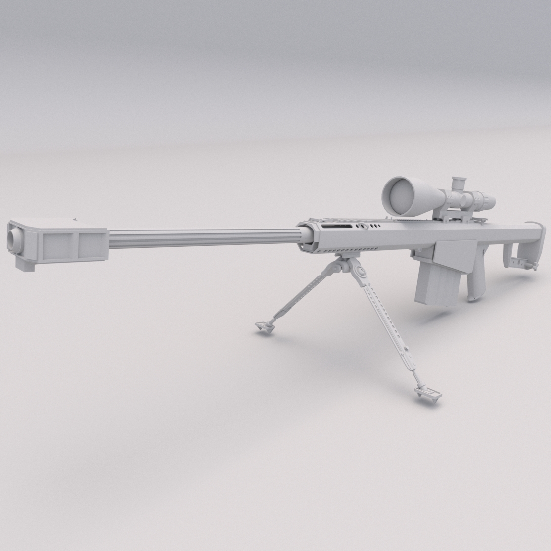 🔫 Sniper Gun PRINTABLE Army Gun 3D Digital STL File・Free 3D File for ・Cults
